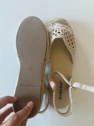 Alpargatas Beige Mujer