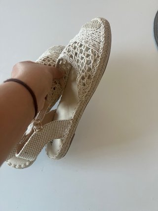 Alpargatas Beige Mujer