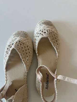 Alpargatas Beige Mujer