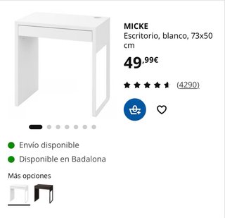 Escritorios Ikea MICKE