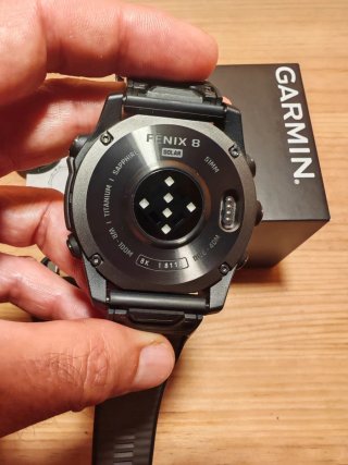 Garmin Fenix 8 51mm Solar Zafiro