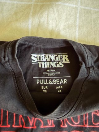 Camiseta Stranger Things Pull&Bear
