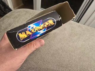Caja y 3 cromos Mazinger Z 1972