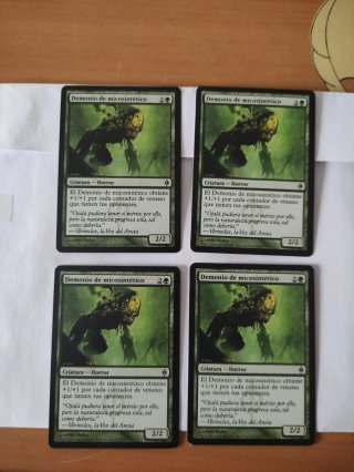 Mtg Demonio de Micosintético x4