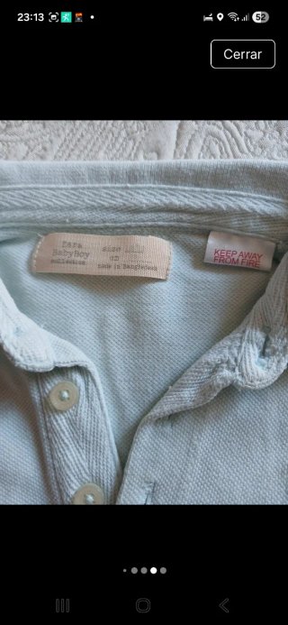 Conjunto Verano Niño 12-18 Meses