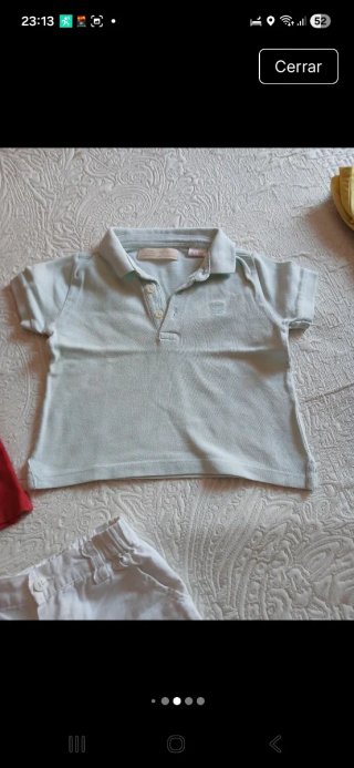 Conjunto Verano Niño 12-18 Meses