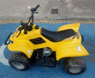 Quad Infantil 110 CC Amarillo