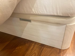 Cama 180cm con bancada abatible