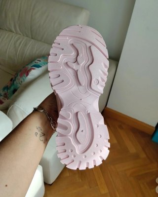Zapatillas deportivas rosas talla 37