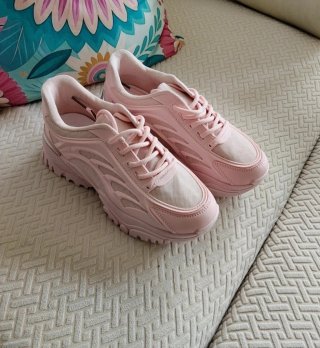 Zapatillas deportivas rosas talla 37