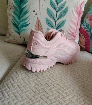 Zapatillas deportivas rosas talla 37