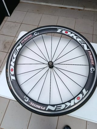 Ruote Token Pyrotec C3 Carbonio Profilo 50