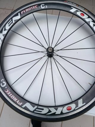Ruote Token Pyrotec C3 Carbonio Profilo 50