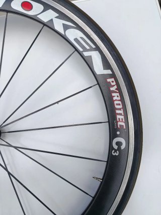 Ruote Token Pyrotec C3 Carbonio Profilo 50