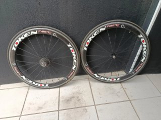 Ruote Token Pyrotec C3 Carbonio Profilo 50