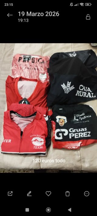Ropa de ciclismo varios