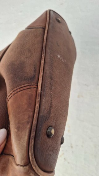 Bolso de piel Borda