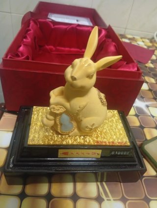 Figura Zodiaco Chino Chapada en Oro