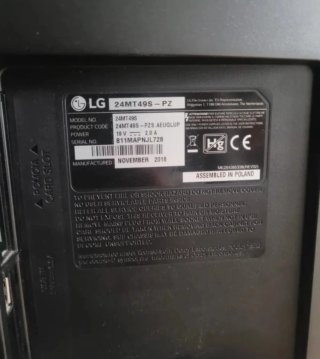 Smart TV LG Negra 24'