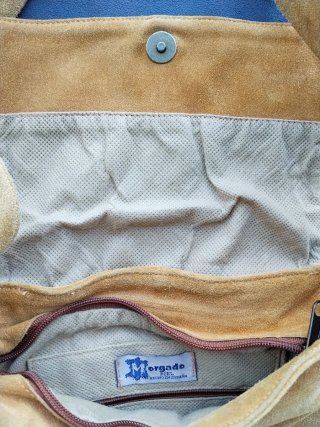 Bolso de serraje marca Morgado Piel