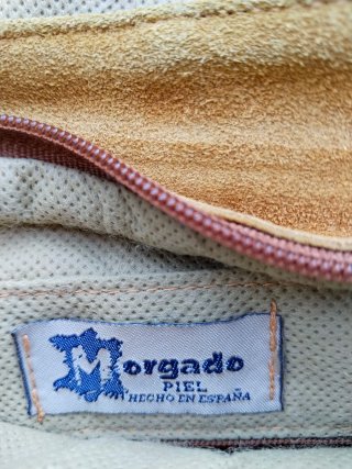 Bolso de serraje marca Morgado Piel