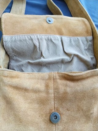 Bolso de serraje marca Morgado Piel