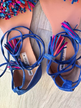 Sandalias Chika10 azul