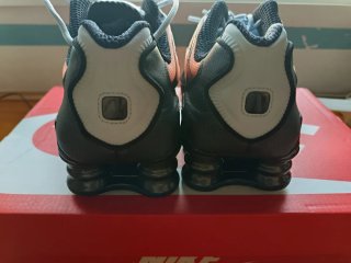 Zapatillas Nike Shox TL Negro Naranja