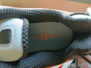 Zapatillas Nike Shox TL Negro Naranja