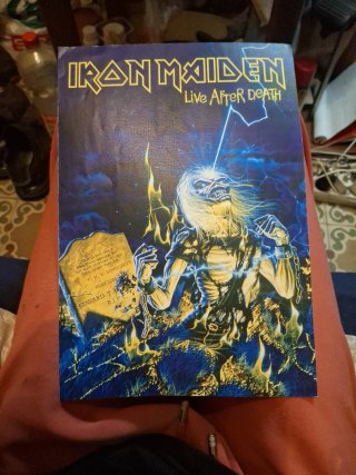 Cartel Iron Maiden Live After Death