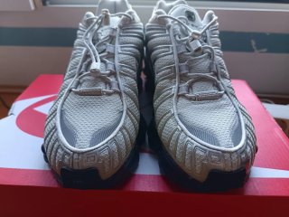 Nike Shox TL Beige/Plata