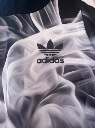 Sudadera larga Adidas Originals x Rita Ora humo