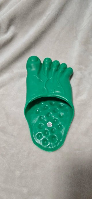 Chinelos Pé Grande Verde Tamanho 41