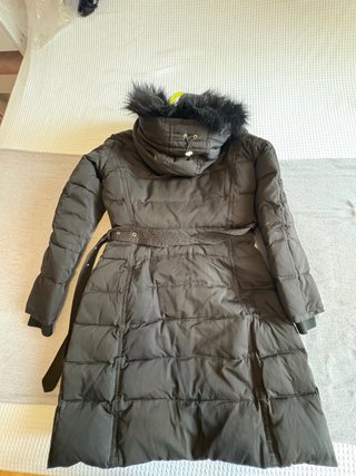 Abrigo Zara Basic Negro Talla M
