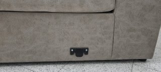 Sillón beige de tela