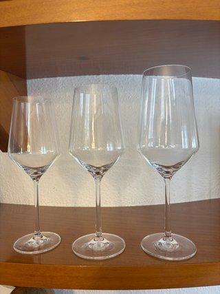 3 medidas de copas 45 unidades en total