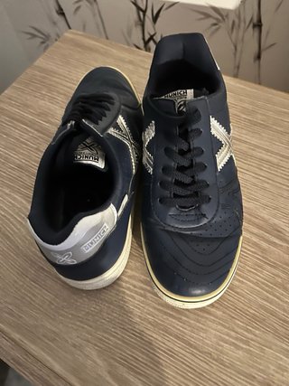 Zapatillas Munich G3 Azul y Plata