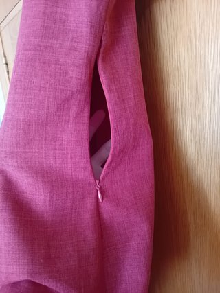VESTIDO CAMISERO ROJO SIN MANGAS