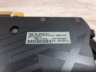 AMD Radeon RX 570 OC 4GB DDR5 (XFX)