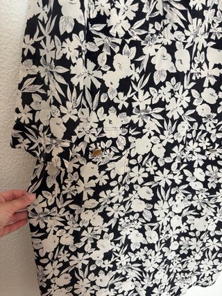 Vestido camisero floral Gerard Darel Talla 40