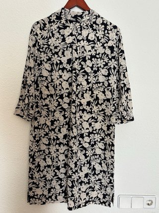 Vestido camisero floral Gerard Darel Talla 40