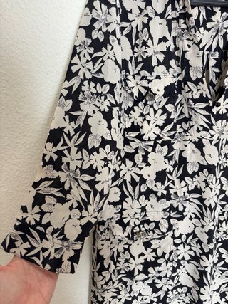 Vestido camisero floral Gerard Darel Talla 40