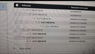 Módulo Carga Batería Mercedes  A2115403845