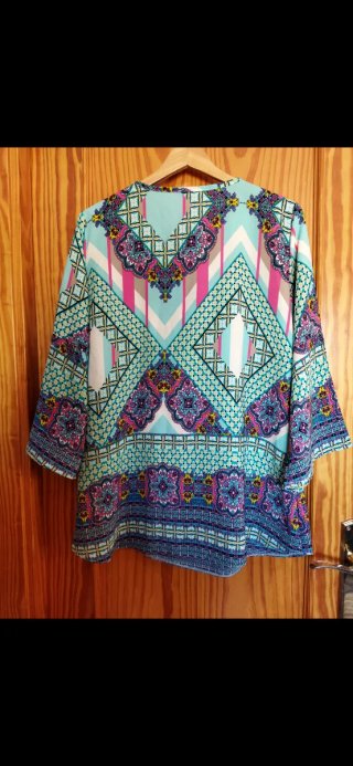 Blusón estampado