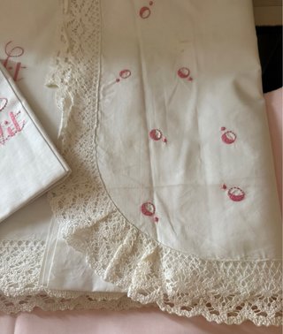 2 Juegos Sábana y Almohada para Cama 90cm