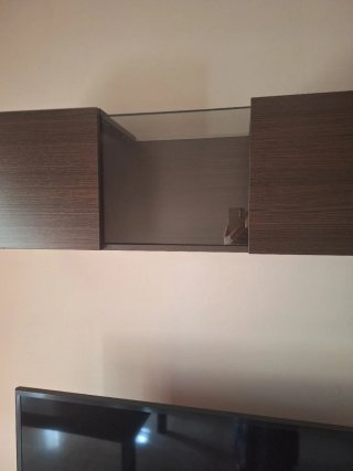 Mueble modular comedor madera