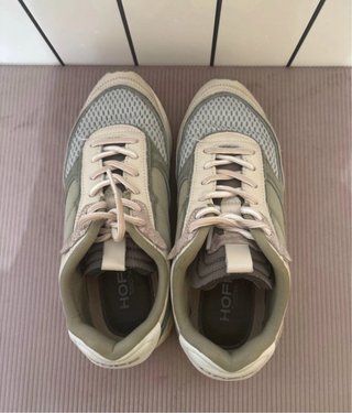 Zapatillas HOFF Talla 37 Beige/Verde Oliva