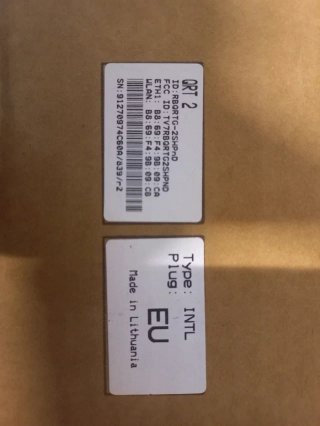 Pack 2 Antenas WiFi MikroTik QRT2