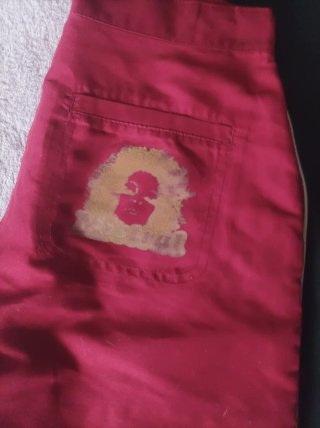 Ropa Vintage Mistral rojos y blancos