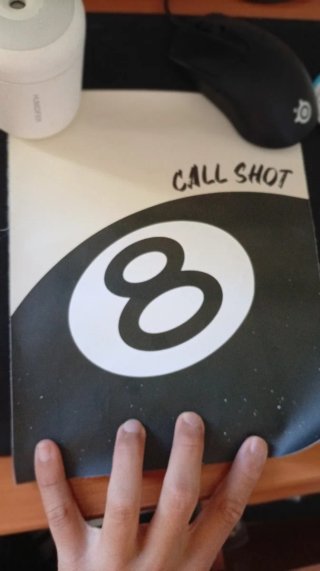 Póster Call Shot Bola 8